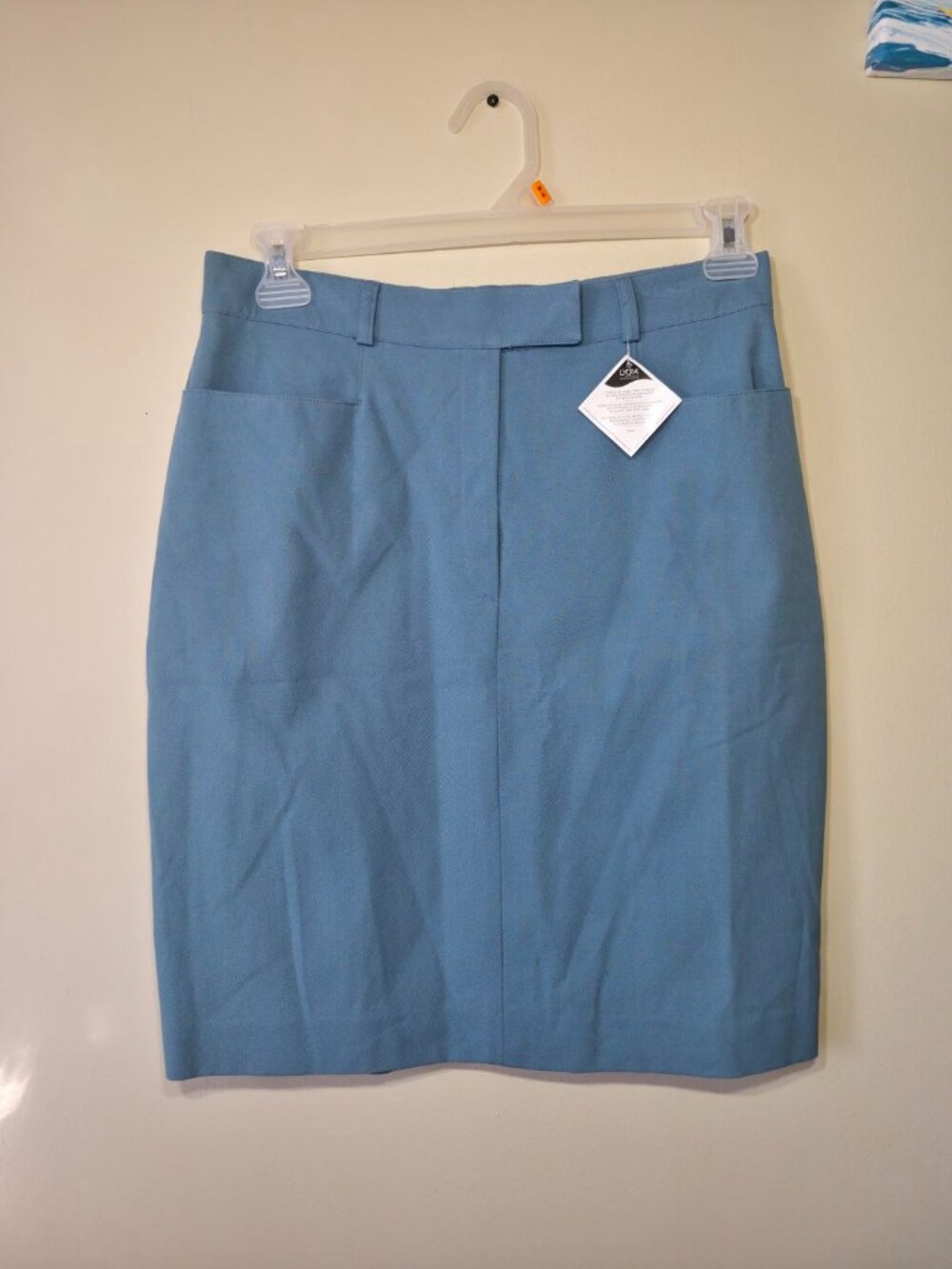 Rare Deadstock 90s Pencil Skirt | Made in Canada | German Fabric | Sz 12 (M)